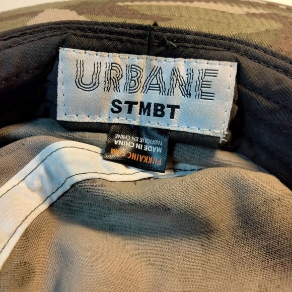 Urbane Camouflage Boonie Hat Steamboat Springs Colorado Camo Strap Youth 22 inch - Picture 6 of 8